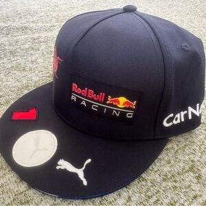 Puma Red Bull Racing Max Verstappen #1 Adjustable Hat - Adult, Navy
